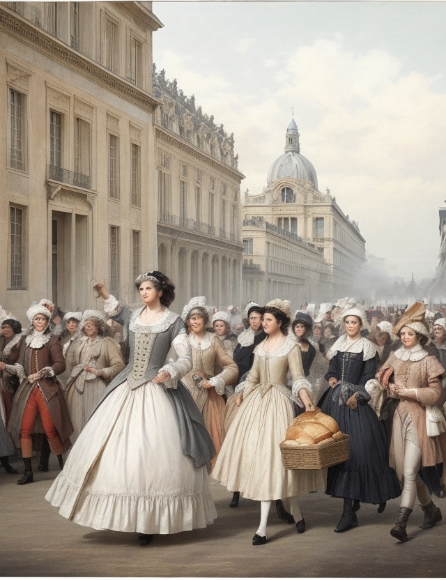 Revoluția franceză: regele Ludovic al XVI-lea este alungat la Paris (1789)