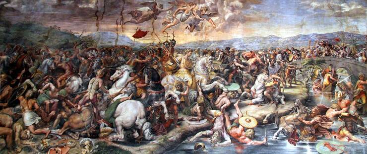 Bătălia de la Podul Milvius (312)